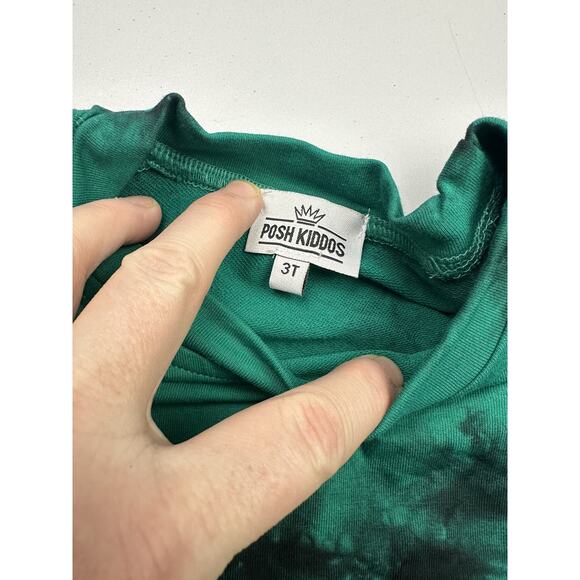 Posh Kiddos Tie Dye Shirt Size 3t - Picture 3 of 4